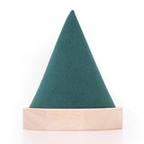 Cone Shaped Bracelet Watch Display Stand for Trades Shows Dresser Countertop Green