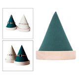 Cone Shaped Bracelet Watch Display Stand for Trades Shows Dresser Countertop Green