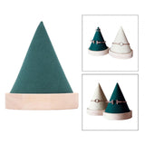 Cone Shaped Bracelet Watch Display Stand for Trades Shows Dresser Countertop Green