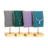 Maxbell Necklace Chain Jewelry Display Ornament Nordic Necklace Display Holder Stand Green
