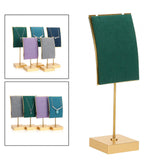 Maxbell Necklace Chain Jewelry Display Ornament Nordic Necklace Display Holder Stand Green