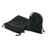 10 Pieces Velvet Drawstring Bags Gift Bags for Gift Packaging Wedding Favors Black