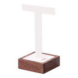 Maxbell Earring Display Stand T Bar Earring Holder for Women Girls Jewelry Organizer White