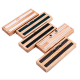 Maxbell Jewelry Box Wooden Holder Rings Organizer Tray for Bedroom Home Jewelry Show E