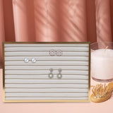 Maxbell Jewelry Organizer Tray Jewelry Storage Tray for Props Dresser Live Broadcast Beige Strip