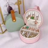 Maxbell Jewelry Bag Durable Lightweight Jewellery Holder for Lady Dressing Room Green