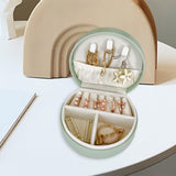 Maxbell Jewelry Bag Durable Lightweight Jewellery Holder for Lady Dressing Room Green