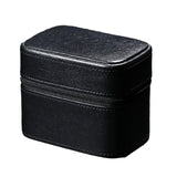 Maxbell Watch Jewelry Box Container Watch Storage Travel Case Jewelry Organizer Case Black