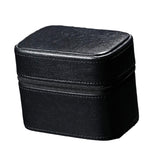 Maxbell Watch Jewelry Box Container Watch Storage Travel Case Jewelry Organizer Case Black