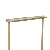 Maxbell Jewelry Organizer Display Stand Necklace Holder Rack for Anniversary Wedding Light Brown