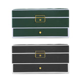 Maxbell Jewelry Box Jewelry Case for Necklaces Earrings Valentine's Day Gift for Her Green