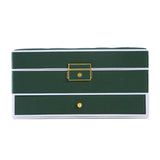 Maxbell Jewelry Box Jewelry Case for Necklaces Earrings Valentine's Day Gift for Her Green