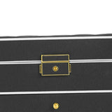 Maxbell Jewelry Box Jewelry Case for Necklaces Earrings Valentine's Day Gift for Her Black