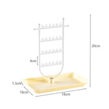 Maxbell Earrings Organizer Earring Holder Stand Ear Studs Rack Jewelry Display Stand Clear