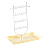 Maxbell Earrings Organizer Earring Holder Stand Ear Studs Rack Jewelry Display Stand Clear