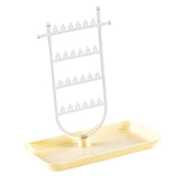 Maxbell Earrings Organizer Earring Holder Stand Ear Studs Rack Jewelry Display Stand Clear