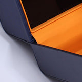 Maxbell Single Watch Storage Box Organizer Luxury for Wristwatches and Smart Watches blue