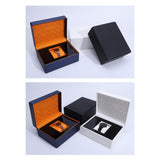 Maxbell Single Watch Storage Box Organizer Luxury for Wristwatches and Smart Watches blue