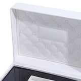 Maxbell Single Watch Storage Box Organizer Luxury for Wristwatches and Smart Watches white