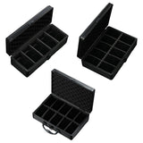 Maxbell Watch Case Aluminum Alloy Gift Watch Box for Travel Watch Collectors Friends 5 Slot