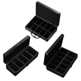 Maxbell Watch Case Aluminum Alloy Gift Watch Box for Travel Watch Collectors Friends 5 Slot