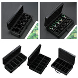 Maxbell Watch Case Aluminum Alloy Gift Watch Box for Travel Watch Collectors Friends 5 Slot