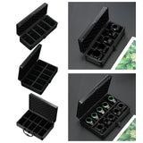 Maxbell Watch Case Aluminum Alloy Gift Watch Box for Travel Watch Collectors Friends 5 Slot