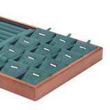 Maxbell Jewelry Organizer Tray Jewelry Tray Container for Bracelet Pendants Necklace Green