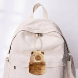 Maxbell 4xCapybara Pouch Purse Toy Bag Decor Keyring for Adults Kids Housewarming Gifts