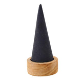 Cone Shaped Rings Holder Jewelry Holder for Retail Stores Countertop Selling dark gray