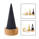 Cone Shaped Rings Holder Jewelry Holder for Retail Stores Countertop Selling dark gray