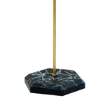 Maxbell T Bar Jewelry Stand Display Jewelry Organizer Holder for Shopping Mall Props Gold Black Base