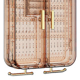 Maxbell Jewelry Organizer Holder Jewelry Hanger for Bracelets Necklaces Body Jewelry Brown