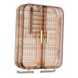 Maxbell Jewelry Organizer Holder Jewelry Hanger for Bracelets Necklaces Body Jewelry Brown