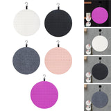 Maxbell Brooch Pin Organizer Hanging Brooch Display Stand Badge Display Pins Storage white