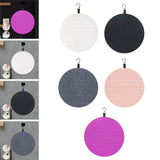 Maxbell Brooch Pin Organizer Hanging Brooch Display Stand Badge Display Pins Storage white