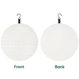 Maxbell Brooch Pin Organizer Hanging Brooch Display Stand Badge Display Pins Storage white