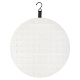 Maxbell Brooch Pin Organizer Hanging Brooch Display Stand Badge Display Pins Storage white