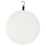 Maxbell Brooch Pin Organizer Hanging Brooch Display Stand Badge Display Pins Storage white
