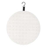 Maxbell Brooch Pin Organizer Hanging Brooch Display Stand Badge Display Pins Storage white