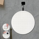 Maxbell Brooch Pin Organizer Hanging Brooch Display Stand Badge Display Pins Storage white