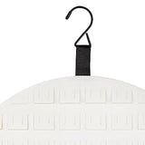 Maxbell Brooch Pin Organizer Hanging Brooch Display Stand Badge Display Pins Storage white