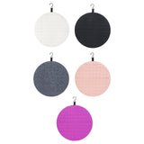 Maxbell Brooch Pin Organizer Hanging Brooch Display Stand Badge Display Pins Storage white