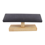 Maxbell Wooden Bracelet Holder Wristwatch Rack for Shopping Mall Jewelry Store Store Dark Gray