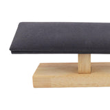 Maxbell Wooden Bracelet Holder Wristwatch Rack for Shopping Mall Jewelry Store Store Dark Gray