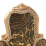 Maxbell Jewelry Organizer Box Ring Storage Box for Jeweler Jewelry Props Photography champagne gold