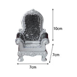 Maxbell Jewelry Organizer Box Ring Storage Box for Jeweler Jewelry Props Photography silver