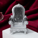 Maxbell Jewelry Organizer Box Ring Storage Box for Jeweler Jewelry Props Photography silver