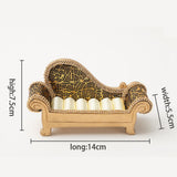 Maxbell Jewelry Box Women Decorative Ring Storage Box for Shopping Mall Jeweler Shop champagne gold