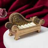Maxbell Jewelry Box Women Decorative Ring Storage Box for Shopping Mall Jeweler Shop champagne gold